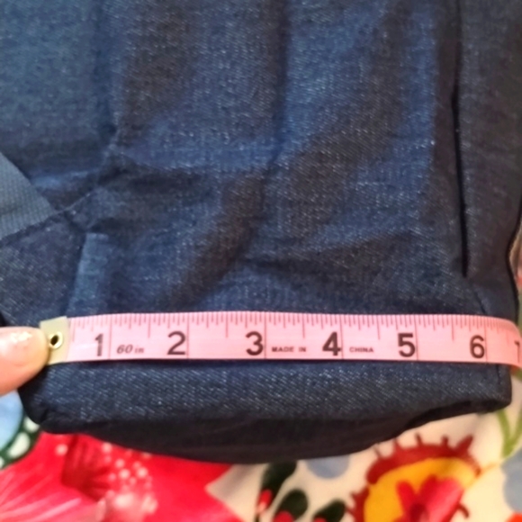 JEAN PAUL GAULTIER Denim Weekender Backpack NWT - Picture 8 of 10